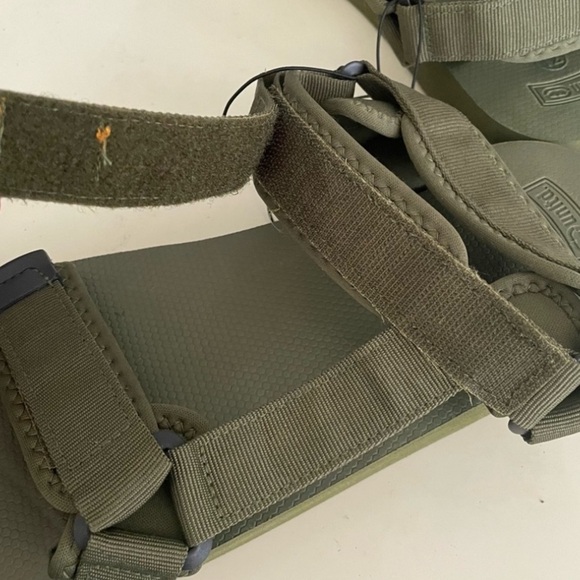 Ecko Fabric Sport Adjustable Velcro Strap Sandals Green Men’s Size 13 - Picture 5 of 5